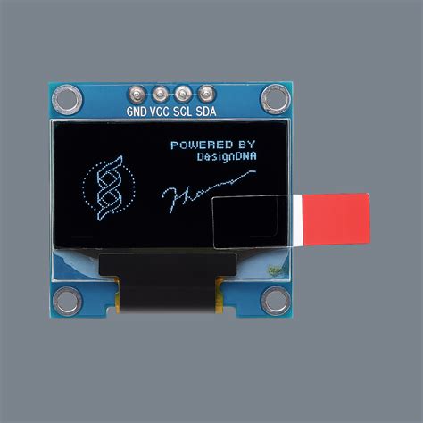 128x64 OLED Display Module(0.96inch) with I2C – WitBlox