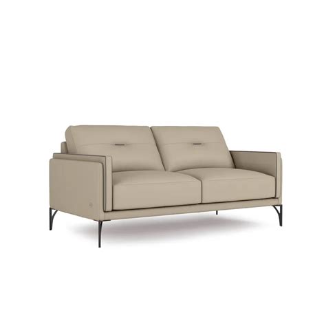Buy Silver Gray Classic 3 Seater Stationary Sofas - Manhattan