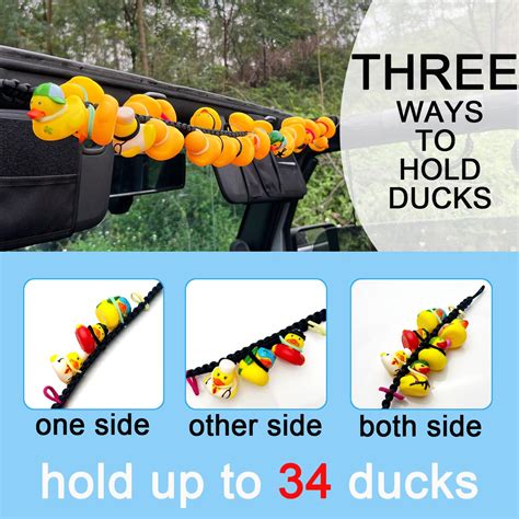 Snapklik.com : Rubber Ducks Holder For Jeep,Paracord Duck Holder For ...