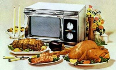 First microwave oven imported - Australian food history timeline