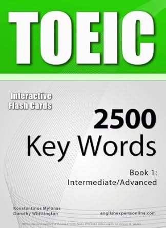 TOEIC Interactive Flash Cards - 2500 Key Words. A powerful method to ...