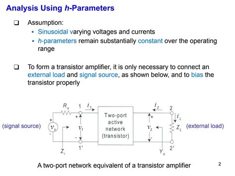 Image result for BJT H-Parameters Example