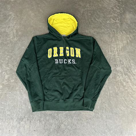 00s Oregon Ducks hoodie Sz:M measurements:23/26 - Depop