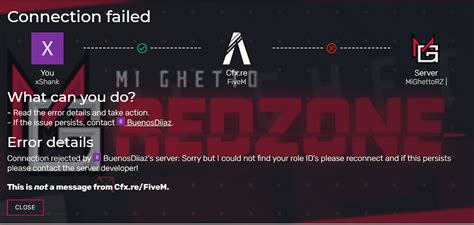 Image result for Fivem Connection Error