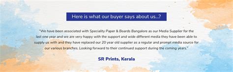 Speciality Paper & Boards Private Limited — Quantum Infinity Papers Pvt Ltd