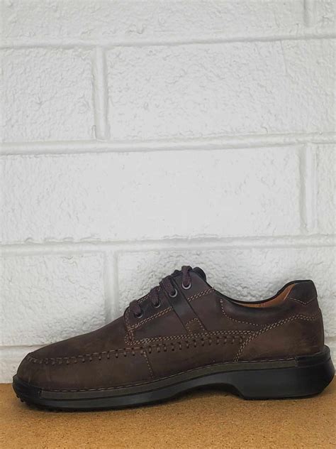 Ecco Fusion II Moc Chocolate Brown Leather Shoes Mens… - Gem