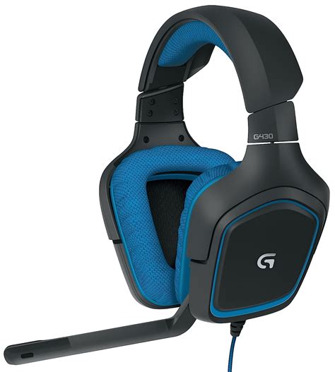 Logitech G430 Gaming Headset, for PC Gaming, 7.1 Surround Sound Headset ...