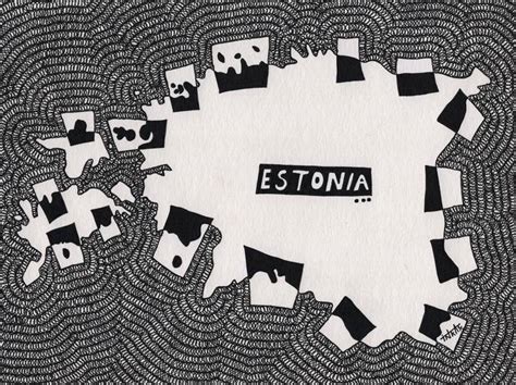 We are one- Estonia Drawing by Shanmukha Kanchinakere Annegowda ...