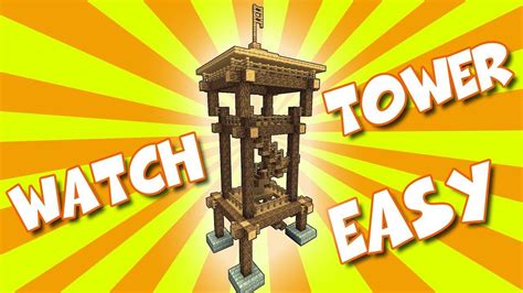 Image result for Minecraft Prison Watchtower Tutorial