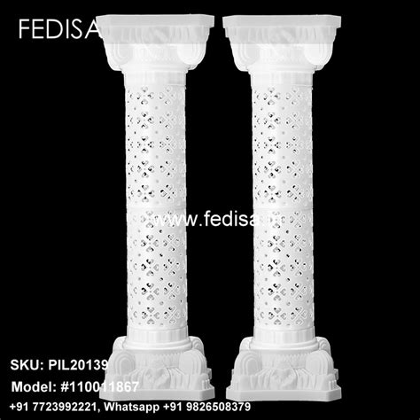 Living Room With Pillars Round Pillar Colour Design Pillar Partition ...