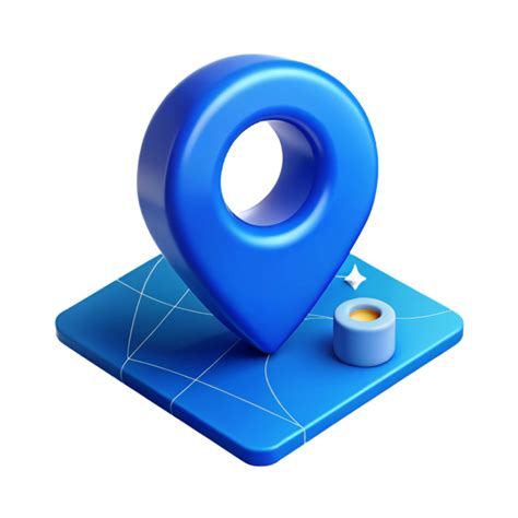 3D Map Pin PNG File 的图像结果