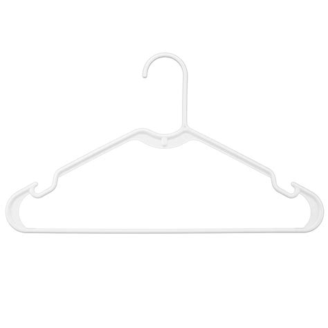 Whitmor Mfg. White Plastic Hangers, 10 pack 6345-8701-10 – Good's Store ...