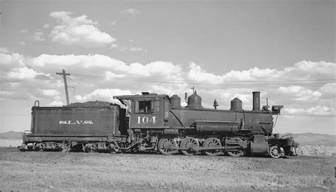 San Luis Valley Southern Ry. 2-8-0 #104 Blanca, Colo. | Denver Public ...