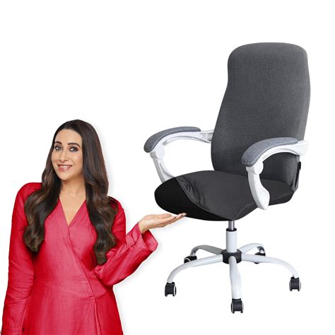 HOKIPO Water Repellent Office Chair Cover for Desk Chair (Mid-Back ...