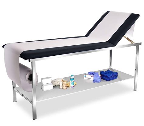 Adirmed Exam Table with Paper Roll Dispenser & Shelf - Medical ...
