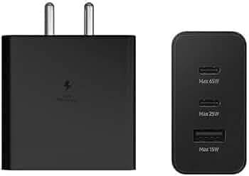 Original Samsung 65W Tri-Port Charger: High-Speed Power Delivery for ...