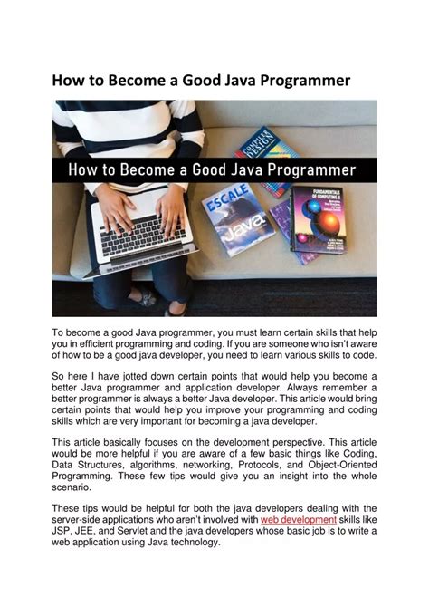 Image result for How to Write Good Java Program