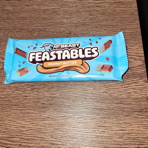 Mr Beast Feastables Milk Chocolate Peanut Butter Bar India | Ubuy