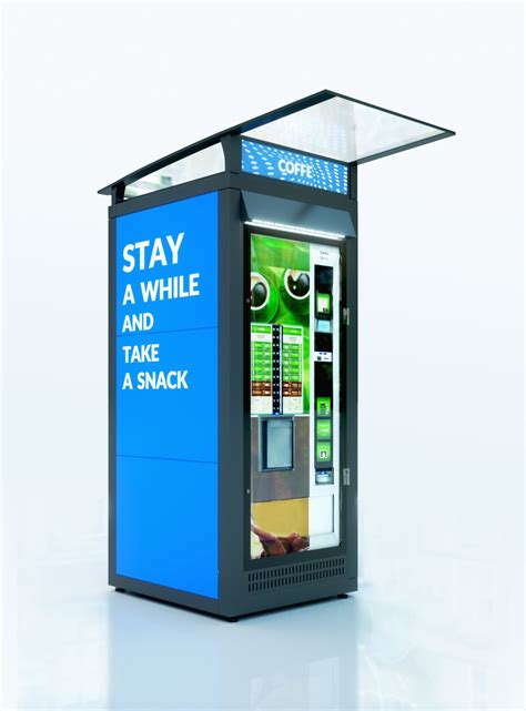 Outdoor Vending enclosure | Vending machine design, Outdoor vending ...