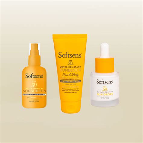 Sun Protection Trio | Softsens – Softsens Baby India