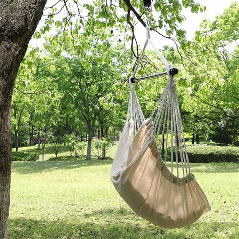Buy Hanging Hammock Chair Swing - Outdoor Hanging Chair for Bedroom ...