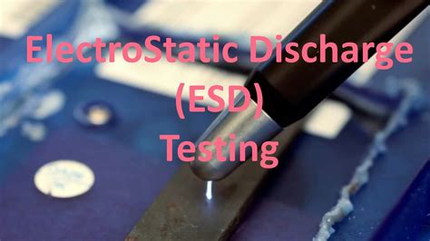 Image result for Electrostatic Discharge Testing