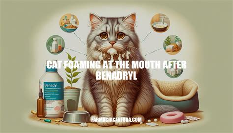 Cat Foaming at the Mouth After Benadryl: Causes, Symptoms, and Treatment