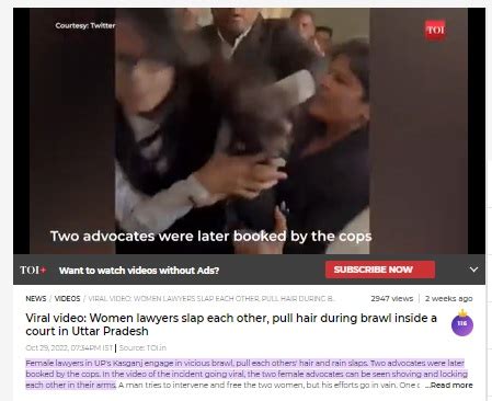 Did Judge Beat Up Lawyer Outside Maharashtra Court? Here’s A Fact Check ...
