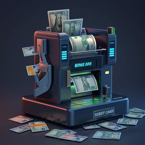 Credit Card Money-Printing Machine | Stable Diffusion Online