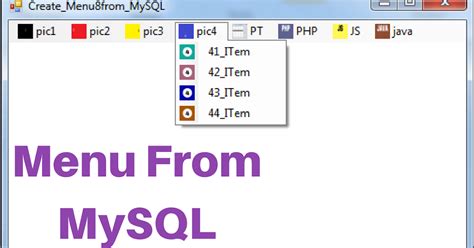 Image result for VB.NET Pop Up Menu