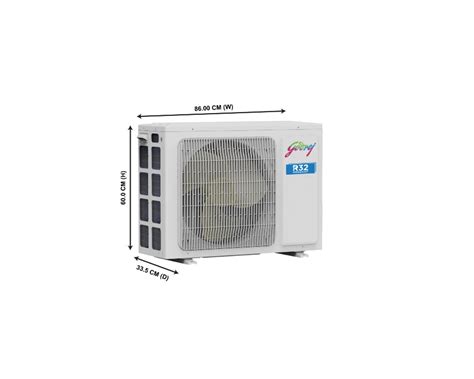 Godrej 1.5 Ton 3 Star, 5-In-1 Convertible, Inverter Split AC ( AC 1.5T ...