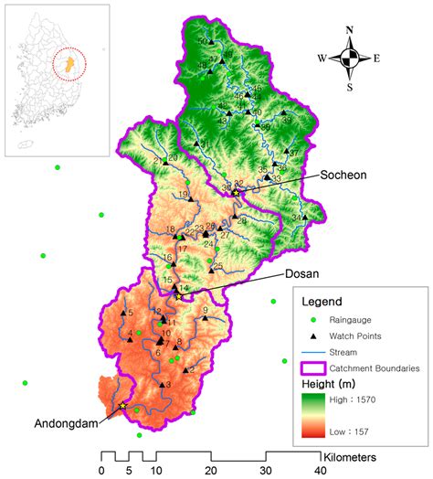 Estimation of Peak Flow in Ungauged Catchments Using the Relationship ...