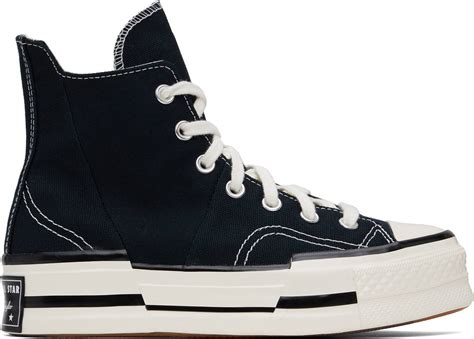 Converse Chuck 70 Plus High - Black • Se laveste pris nu