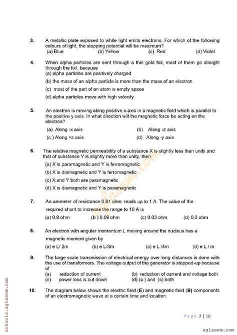 Image result for Physics Class 12 Important Questions Up Border