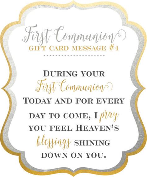 Image result for First Communion Card Message