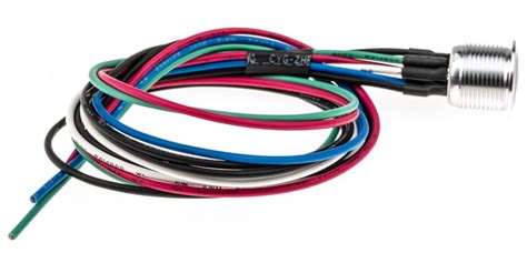 RS PRO | RS PRO Illuminated Push Button Switch, Momentary, Panel Mount ...