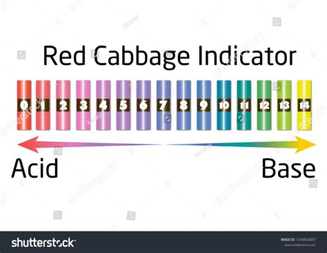 Image result for Red Cabbage Indicator Chart