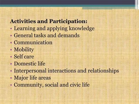 Image result for International Classification of Functioning Disability and Health