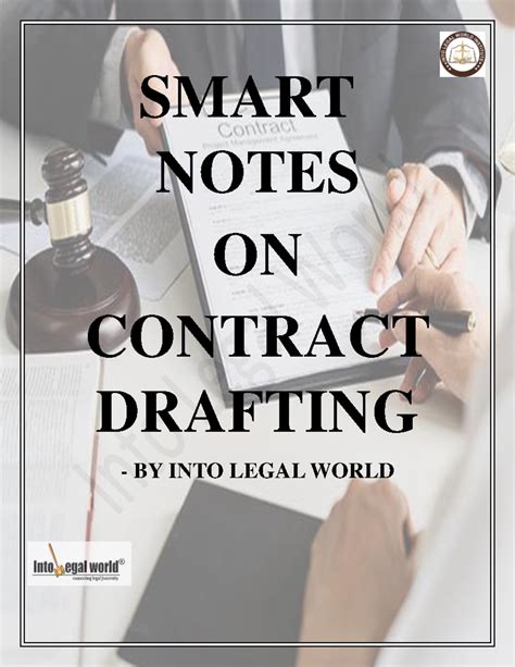 Smart Notes ON Contract Drafting - SMART NOTES ON CONTRACT DRAFTING ...