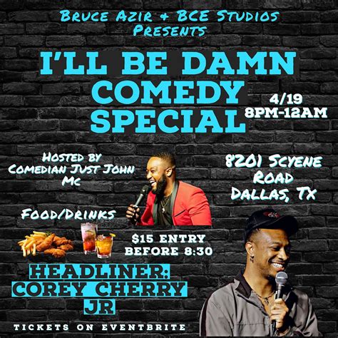I’ll Be Damn Comedy Show, BCE Label, Scyene Road, Dallas, TX, USA, 19 ...