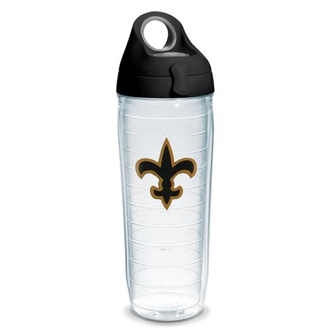Buy Tervis Fleur De Lis Gold Emblem Water Bottle with black Wb Lid ...
