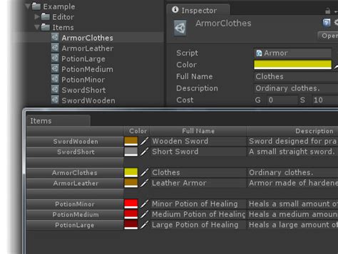 Image result for Unity Asset Editor