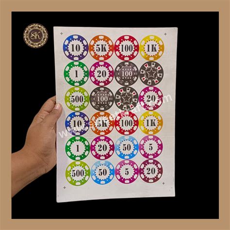 Coin Sticker | Chocolate Bar Stickers | Pack Of 5sheets - (RBS-016 ...