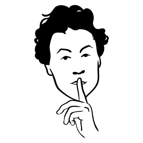 ssshhh quiet - download free vectors, clipart graphics &amp