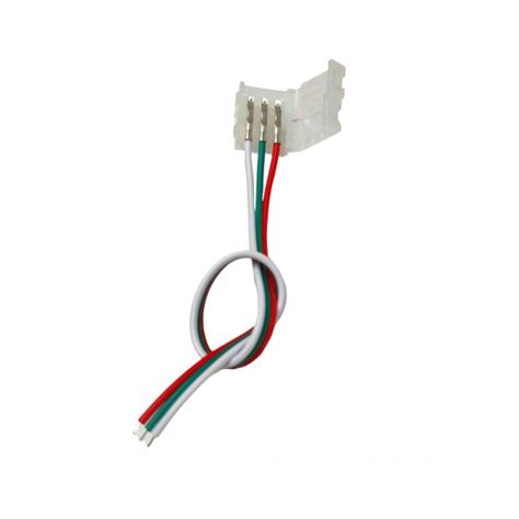 Buy 3 Pin 10mm Solderless LED Strip Connector For WS2812B / WS2811 ...