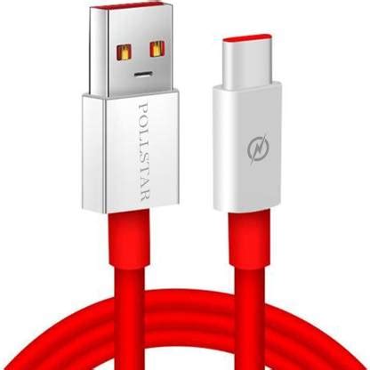 POLLSTAR USB Type C Cable 1 m 65W Warp Vooc Dash Dart Supervooc ...