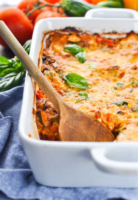 Quick and Easy Vegetable Lasagna   The Seasoned Mom