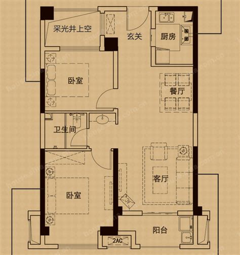 注重空间设计和生活品质，135平米三室两厅装修效果图-中国木业网