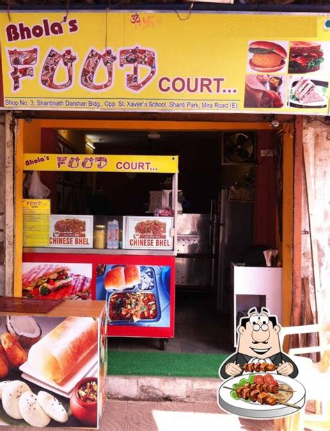 Menu at Bholas Food Court, Mumbai, Brahmakumari Marg