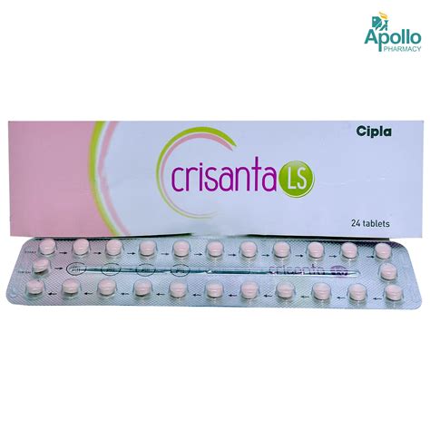 Crisanta LS Tablet 24's Price, Uses, Side Effects, Composition - Apollo ...